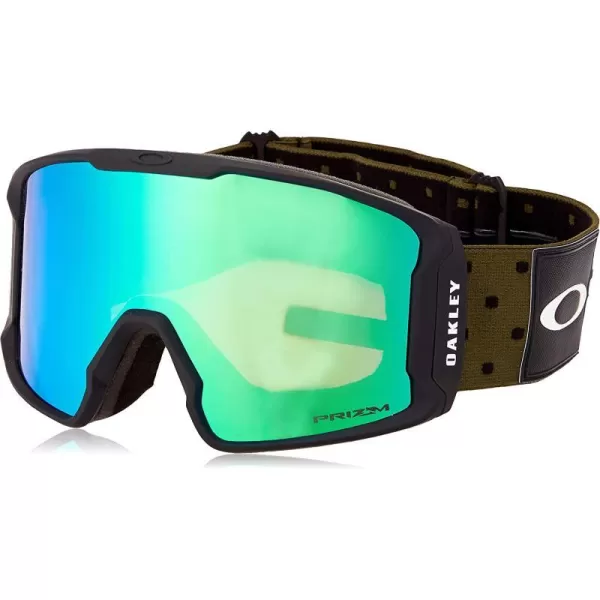 imageOakley Line Miner Snow Goggle LargeSized FitBlockography Dark Brush Prizm Snow Jade Iridium