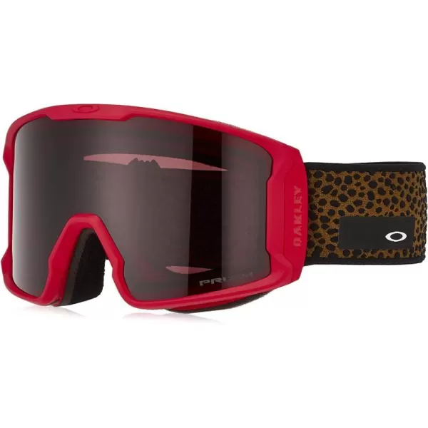 imageOakley Line Miner Snow Goggle LargeSized FitBrwn Habitat Przm Dk Gry Prizm Snow Dark Grey