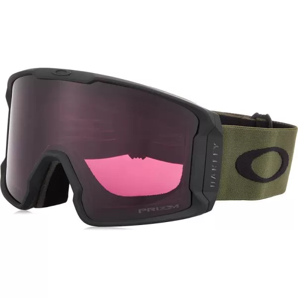 imageOakley Line Miner Snow Goggle LargeSized FitDark Brush PRIZM Snow Dark Grey