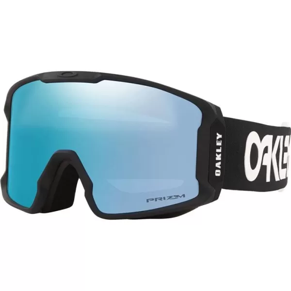 imageOakley Line Miner Snow Goggle LargeSized FitFactory Pilot Black PRIZM Snow Sapphire Iridium