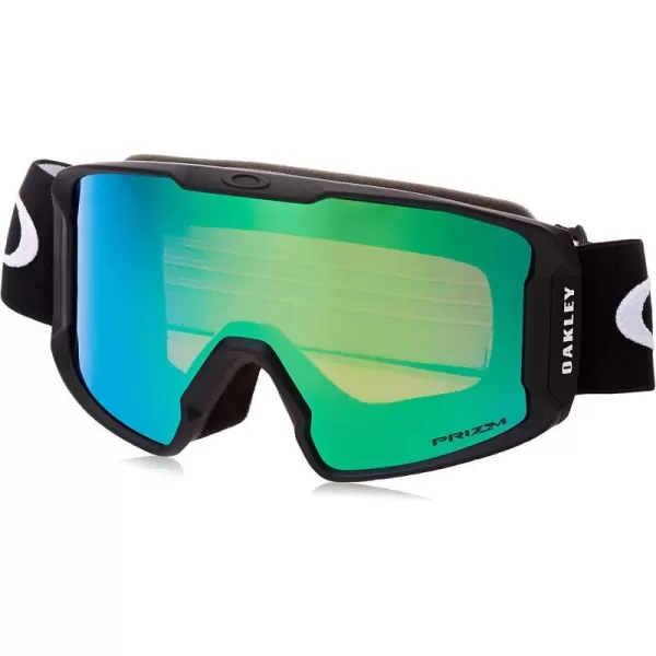 imageOakley Line Miner Snow Goggle LargeSized FitMatte Black PRIZM Snow Jade Iridium