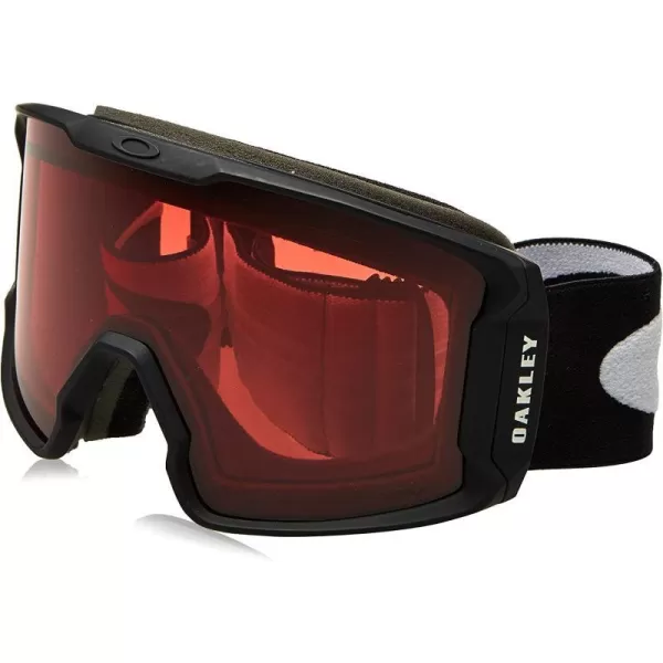 imageOakley Line Miner Snow Goggle LargeSized FitMatte Black PRIZM Snow Rose