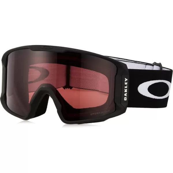 imageOakley Line Miner Snow Goggle LargeSized FitMatte Black Prizm Garnet Prizm Snow Garnet