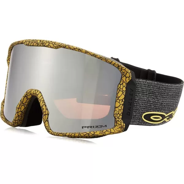 imageOakley Line Miner Snow Goggle LargeSized FitStale Sig Black Heathered PRIZM Snow Black Iridium