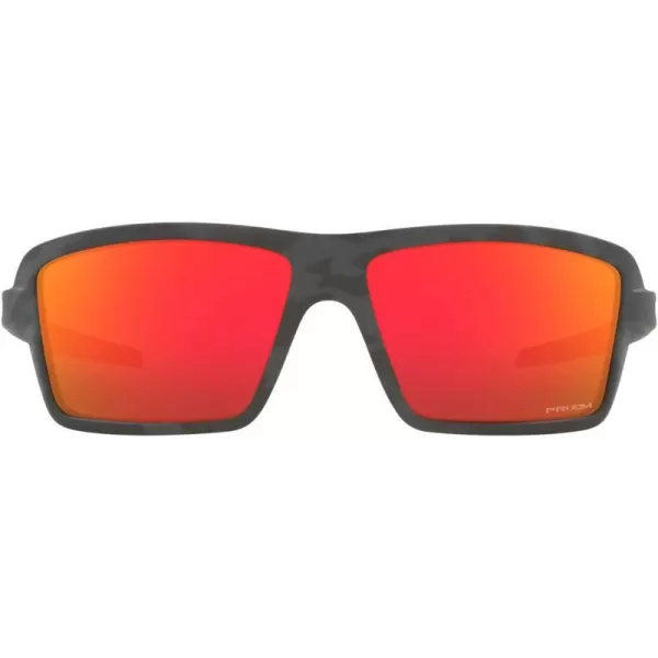 imageOakley Man Sunglasses Black Camo Frame Prizm Ruby Lenses 63MMBlack CamoPrizm Ruby