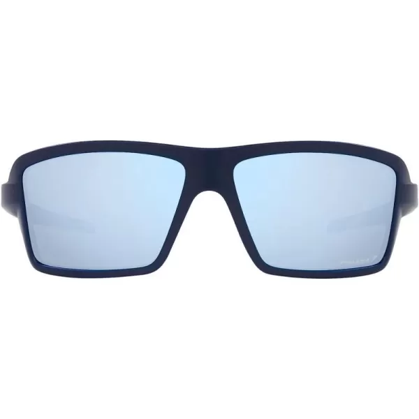 imageOakley Man Sunglasses Black Camo Frame Prizm Ruby Lenses 63MMMatte NavyPrizm Deep Water Polarized