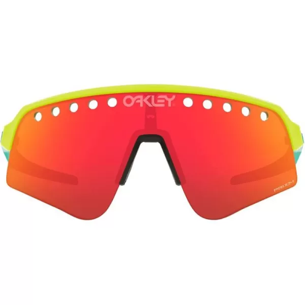 imageOakley Man Sunglasses Matte Black Frame Prizm Road Lenses 0MMTennis Ball YellowPrizm Ruby