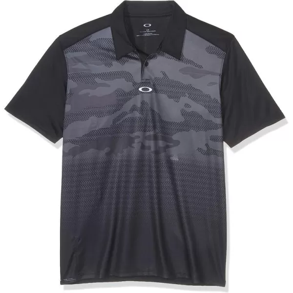 imageOakley Men Deep Rough Camo PoloBlackout