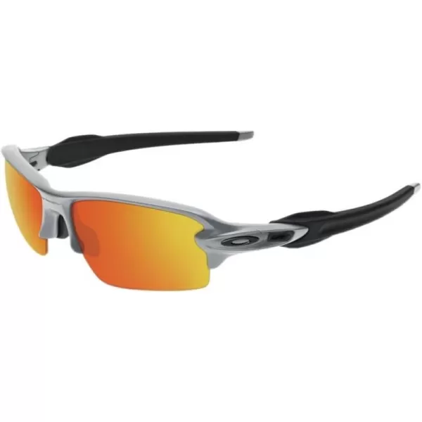 imageOakley Mens 0oo9295 Flak 20 Rectangular SunglassesSilverFire Iridium