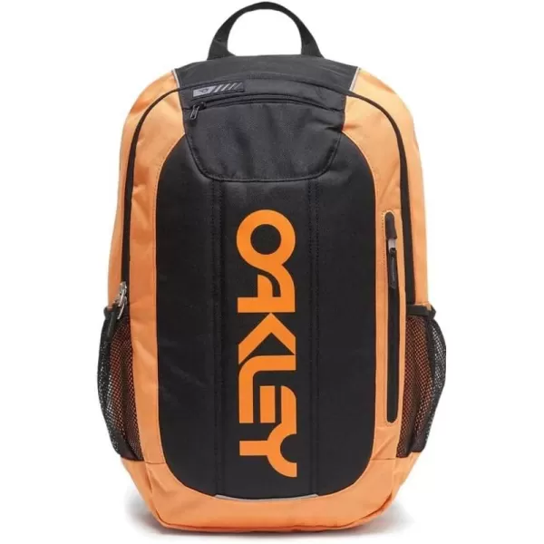 imageOakley Mens 20L Enduro 30 Black Backpack for Hiking Backpacking Camping Traveling  BUNDLE with Designer iWear Collapsible Water Bottle with CarabinerSoft Orange