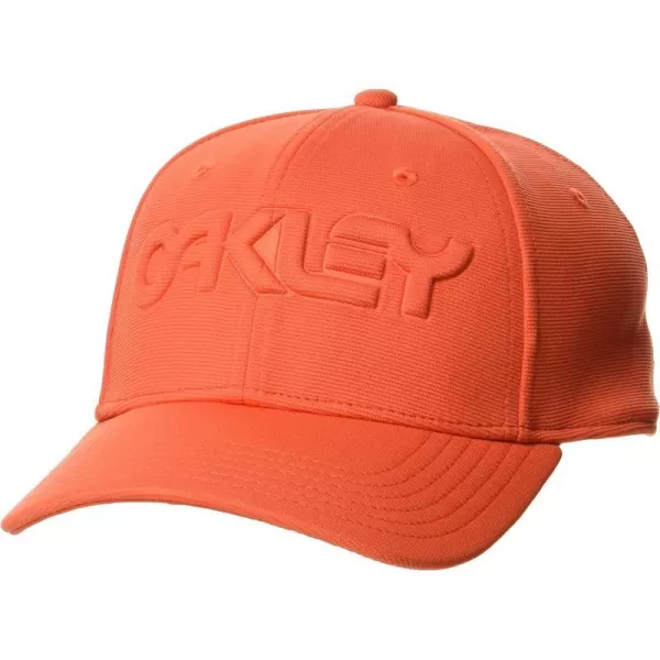 imageOakley Mens 6 Panel Stretch Hat EmbossedEnergetic Orange