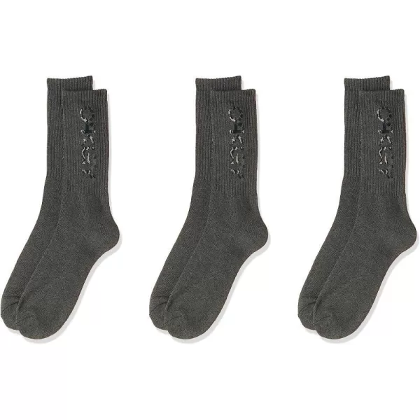 imageOakley Mens B1b Socks 20 3 PcsNew Athletic Grey