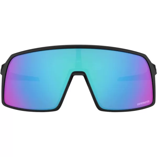 imageOakley Mens Baltimore Ravens Sutro SunglassesMatte BlackPrizm Sapphire