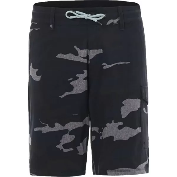 imageOakley Mens Cargo Hybrid 21 Short  4Way Stretch Fabric  HydroFree Technology  Sport Shorts for MenBlackout Camo