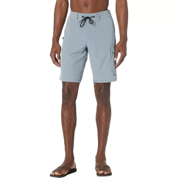 imageOakley Mens Cargo Hybrid 21 Short  4Way Stretch Fabric  HydroFree Technology  Sport Shorts for MenSteel Grey