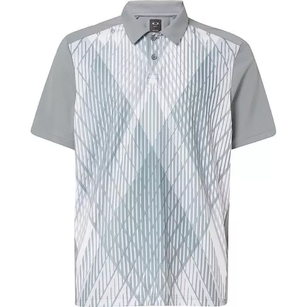 imageOakley Mens Cross Graphic PoloSteel Grey