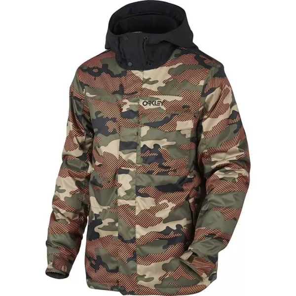 imageOakley Mens Division 10k Bzi JacketWarning Camo