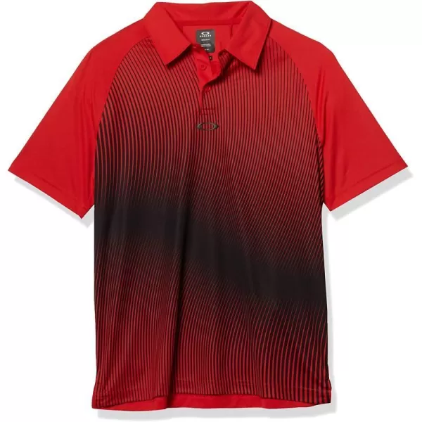 imageOakley Mens Dynamic PoloHigh Risk Red