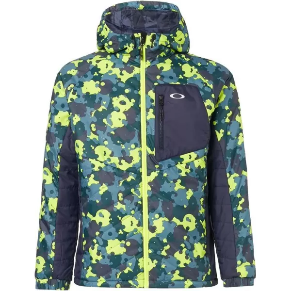 imageOakley Mens Enhance Insulation Jacket 97Blue Storm Print