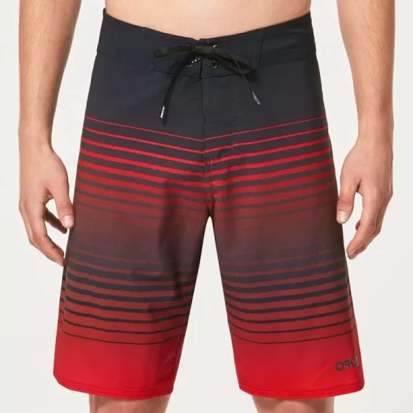 imageOakley Mens Fade Out 21 Rc BoardshortBlackRed Stripes