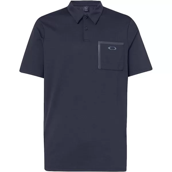 imageOakley Mens Golf Pocket PoloBlackout