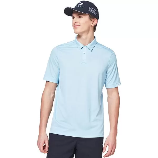 imageOakley Mens Gravity Short Sleeve Polo 20Aviator Blue