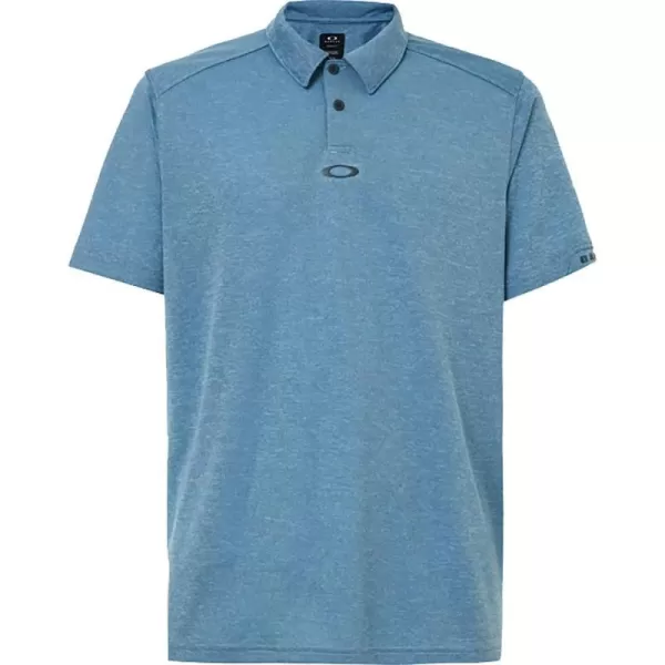 imageOakley Mens Gravity Short Sleeve Polo 20Poseidon