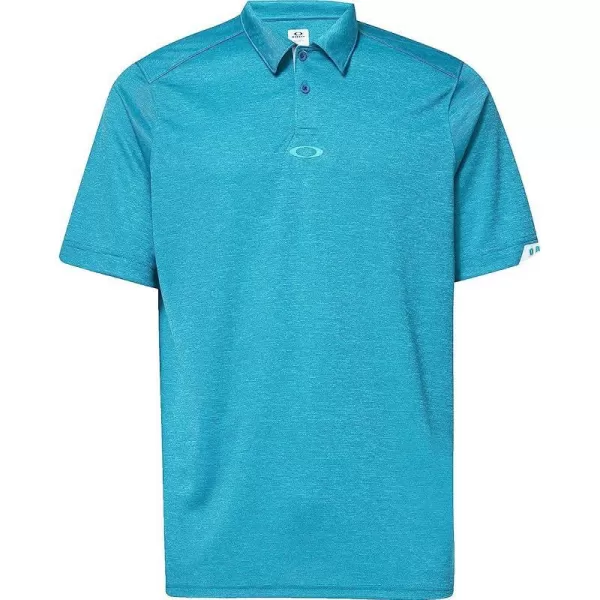 imageOakley Mens Gravity Short Sleeve Polo 20Wave Blue