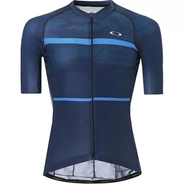 imageOakley Mens Jawbreaker MTB Cycling JerseyAtomic Blue