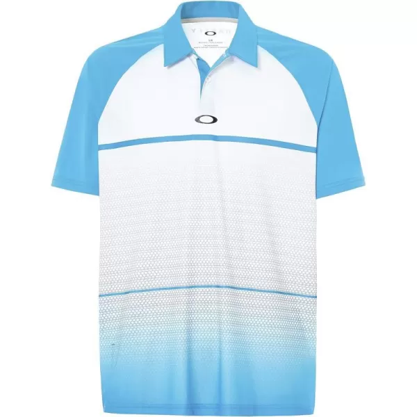imageOakley Mens Moto Fade PoloAtomic Blue