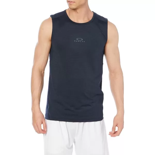imageOakley Mens O Fit Rc Sleeveless TeeFathom Heather