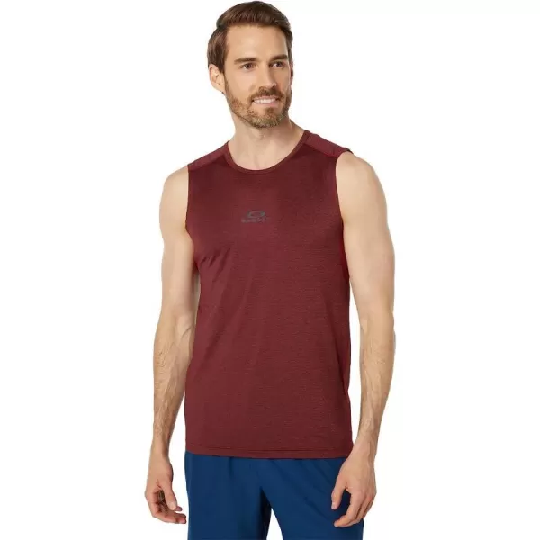 imageOakley Mens O Fit Rc Sleeveless TeeIron Red Heather