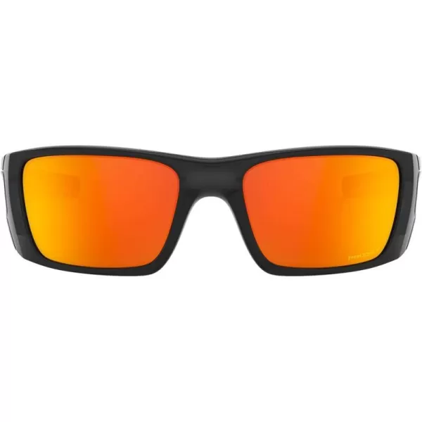 imageOakley Mens OO9096 Fuel Cell Wrap SunglassesBlack InkPrizm Ruby Polarized