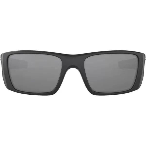 imageOakley Mens OO9096 Fuel Cell Wrap SunglassesCerakote Graphite BlackBlack Iridium Polarized