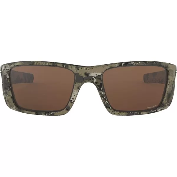 imageOakley Mens OO9096 Fuel Cell Wrap SunglassesDesolve Bare CamoBlack Iridium