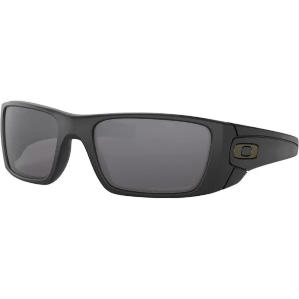 imageOakley Mens OO9096 Fuel Cell Wrap SunglassesMatte Black  Grey Polarized
