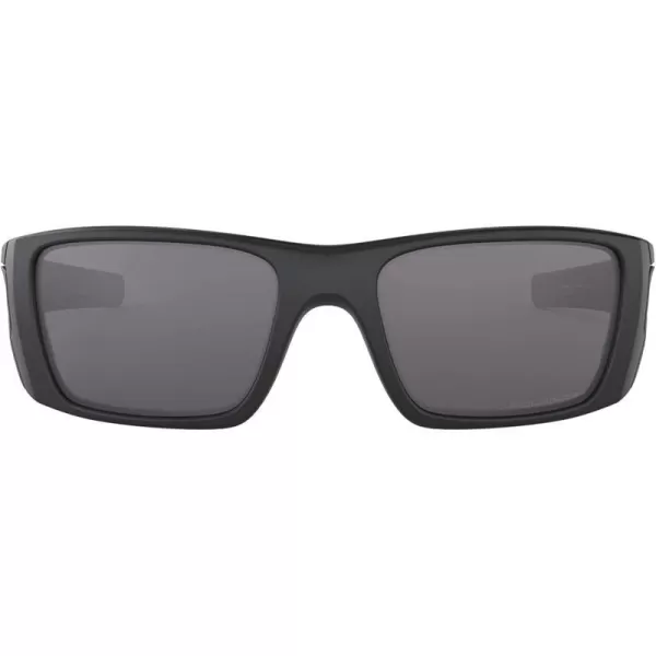 imageOakley Mens OO9096 Fuel Cell Wrap SunglassesMatte BlackGrey Polarized