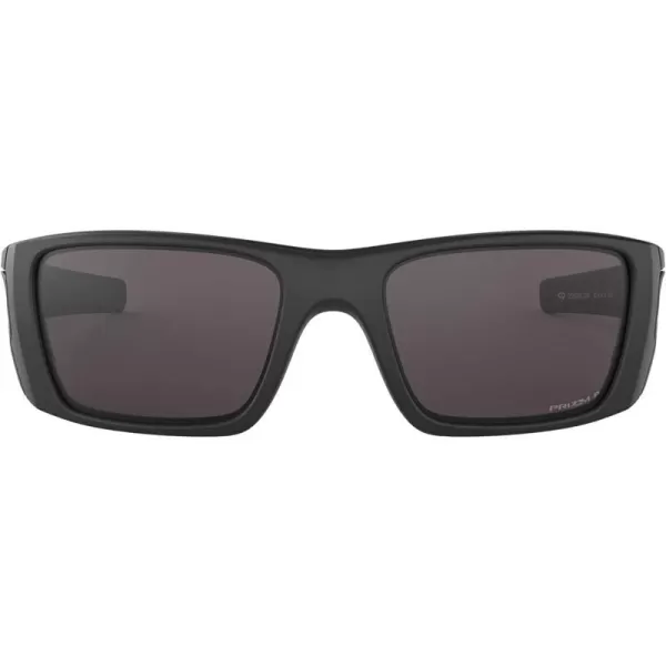 imageOakley Mens OO9096 Fuel Cell Wrap SunglassesMatte BlackPrizm Grey Polarized