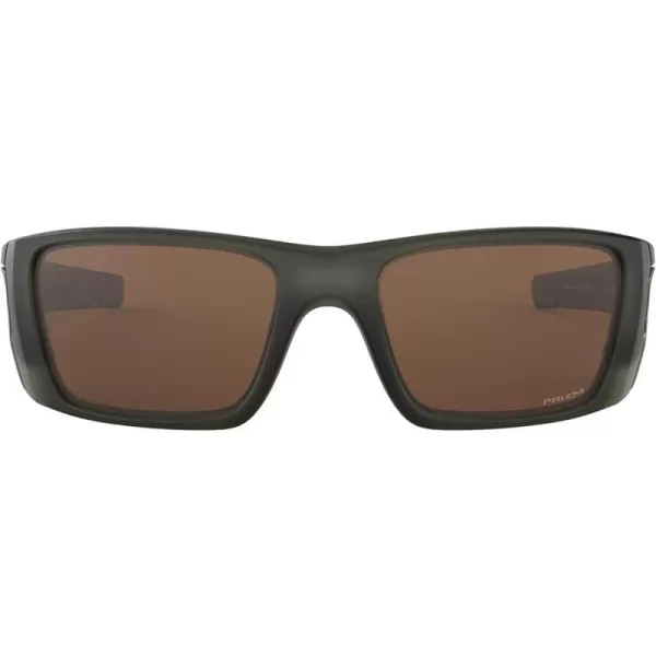 imageOakley Mens OO9096 Fuel Cell Wrap SunglassesMatte Olive InkPrizm Tungsten