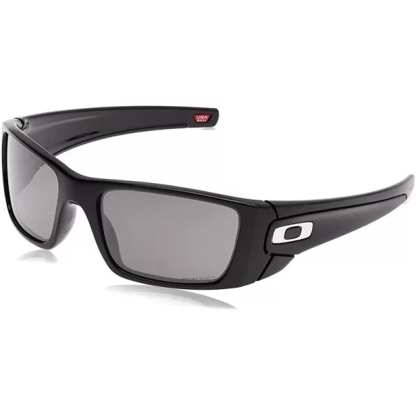 imageOakley Mens OO9096 Fuel Cell Wrap SunglassesPolished BlackPrizm Black
