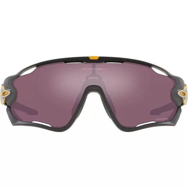 imageOakley Mens OO9290 Jawbreaker Shield SunglassesBlack Grey FadePrizm Road Black