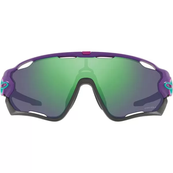 imageOakley Mens OO9290 Jawbreaker Shield SunglassesMatte Electric PurplePrizm Jade