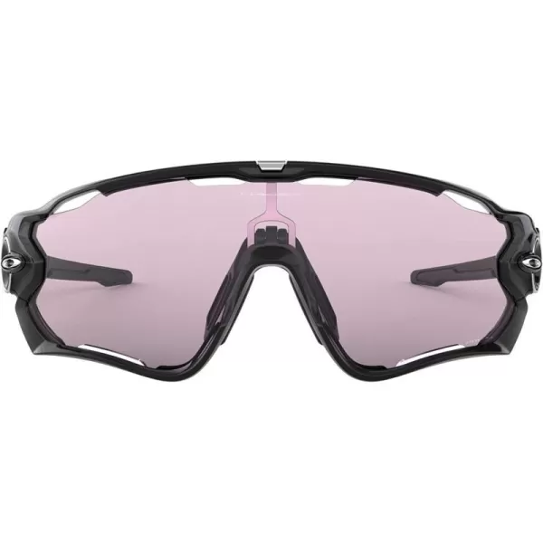 imageOakley Mens OO9290 Jawbreaker Shield SunglassesPolished BlackPrizm Low Light