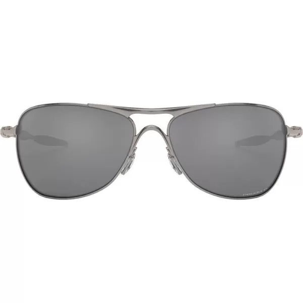 imageOakley Mens Oo4060 Crosshair Aviator SunglassesLeadPrizm Black Polarized
