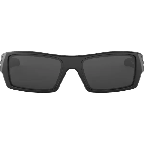 imageOakley Mens Oo9014 Gascan Rectangular SunglassesMatte Black Usa IconGrey