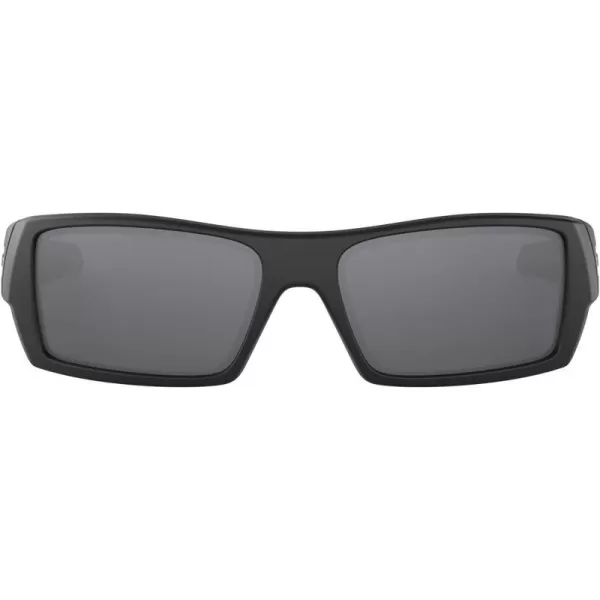 imageOakley Mens Oo9014 Gascan Rectangular SunglassesMatte BlackBlack Iridium
