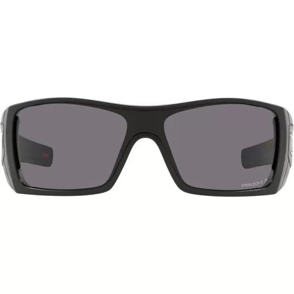 imageOakley Mens Oo9101 Batwolf Rectangular SunglassesMatte BlackPrizm Grey Polarized