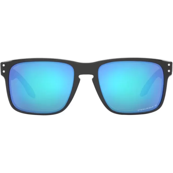 imageOakley Mens Oo9102 Holbrook Polarized Square SunglassesBlack InkPrizm Sapphire Polarized
