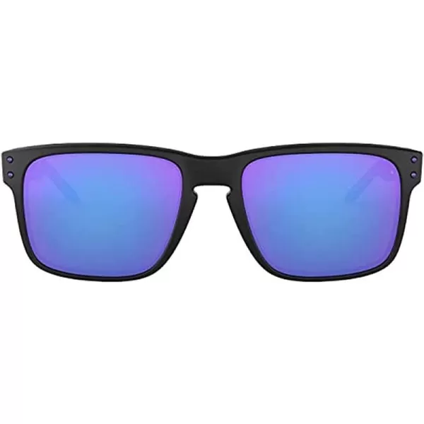 imageOakley Mens Oo9102 Holbrook Square SunglassesJulian Wilson Matte BlackViolet Iridium