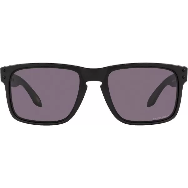 imageOakley Mens Oo9102 Holbrook Square SunglassesMatte Black Tonal Us FlagPrizm Grey